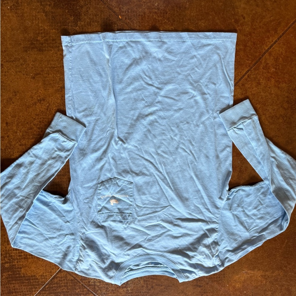 Southern Marsh Sky Blue Long Sleeve Tee
